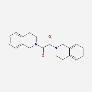 molecular formula C20H20N2O2 B5367358 2,2'-(1,2-dioxo-1,2-ethanediyl)bis-1,2,3,4-tetrahydroisoquinoline 