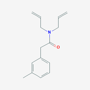 N,N-diallyl-2-(3-methylphenyl)acetamide