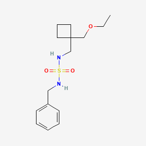 N-benzyl-N'-{[1-(ethoxymethyl)cyclobutyl]methyl}sulfamide