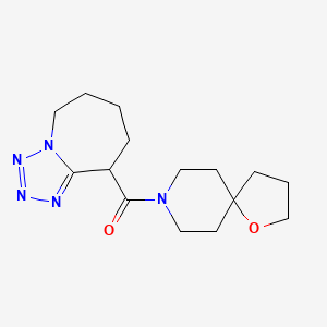 9-(1-oxa-8-azaspiro[4.5]dec-8-ylcarbonyl)-6,7,8,9-tetrahydro-5H-tetrazolo[1,5-a]azepine