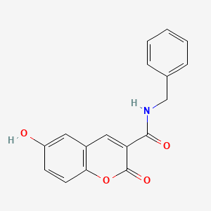 N-benzyl-6-hydroxy-2-oxo-2H-chromene-3-carboxamide