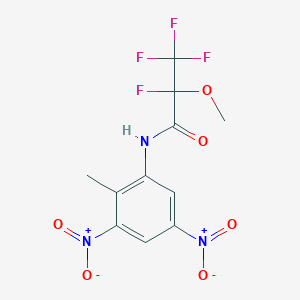 2,3,3,3-tetrafluoro-2-methoxy-N-(2-methyl-3,5-dinitrophenyl)propanamide