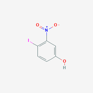 molecular formula C6H4INO3 B053683 4-Iodo-3-nitrophenol CAS No. 113305-56-9