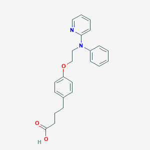 B536847 4-{4-[2-(Phenyl-2-pyridinylamino)ethoxy]phenyl}butyric Acid CAS No. 1079821-35-4