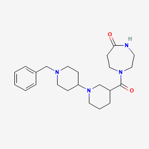 1-[(1'-benzyl-1,4'-bipiperidin-3-yl)carbonyl]-1,4-diazepan-5-one