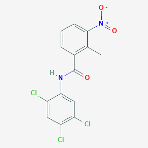 2-methyl-3-nitro-N-(2,4,5-trichlorophenyl)benzamide