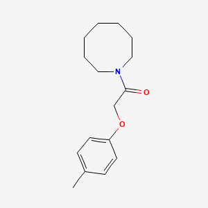 1-[(4-methylphenoxy)acetyl]azocane