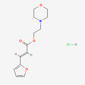 2-(4-morpholinyl)ethyl 3-(2-furyl)acrylate hydrochloride