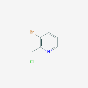 molecular formula C6H5BrClN B053696 3-Bromo-2-(chloromethyl)pyridine CAS No. 122851-69-8