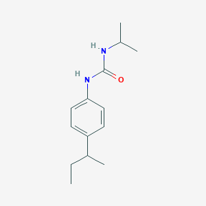 molecular formula C14H22N2O B5369909 N-(4-sec-butylphenyl)-N'-isopropylurea 