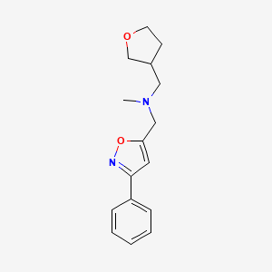 N-methyl-1-(3-phenyl-5-isoxazolyl)-N-(tetrahydro-3-furanylmethyl)methanamine