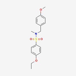 4-ethoxy-N-(4-methoxybenzyl)-N-methylbenzenesulfonamide