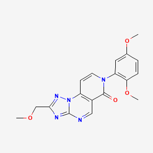 7-(2,5-dimethoxyphenyl)-2-(methoxymethyl)pyrido[3,4-e][1,2,4]triazolo[1,5-a]pyrimidin-6(7H)-one