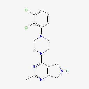 4-[4-(2,3-dichlorophenyl)-1-piperazinyl]-2-methyl-6,7-dihydro-5H-pyrrolo[3,4-d]pyrimidine