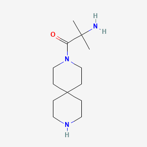 [2-(3,9-diazaspiro[5.5]undec-3-yl)-1,1-dimethyl-2-oxoethyl]amine dihydrochloride