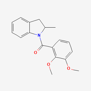 1-(2,3-dimethoxybenzoyl)-2-methylindoline