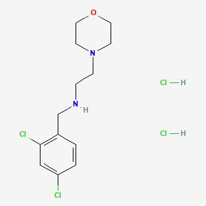 molecular formula C13H20Cl4N2O B5371170 N-(2,4-dichlorobenzyl)-2-(4-morpholinyl)ethanamine dihydrochloride 