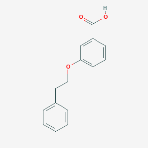 molecular formula C15H14O3 B053714 3-(2-苯乙氧基)苯甲酸 CAS No. 123470-94-0