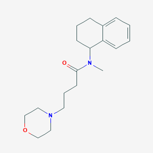 N-methyl-4-morpholin-4-yl-N-(1,2,3,4-tetrahydronaphthalen-1-yl)butanamide