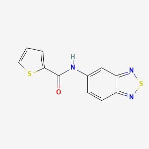 N-2,1,3-benzothiadiazol-5-yl-2-thiophenecarboxamide