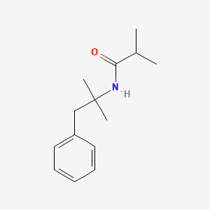 N-(1,1-dimethyl-2-phenylethyl)-2-methylpropanamide