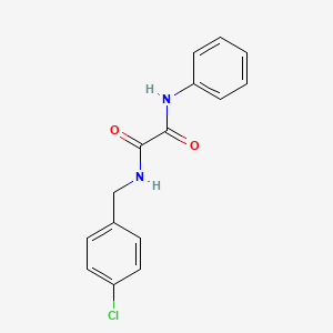 N-(4-chlorobenzyl)-N'-phenylethanediamide