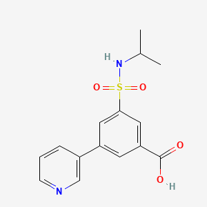 3-[(isopropylamino)sulfonyl]-5-pyridin-3-ylbenzoic acid