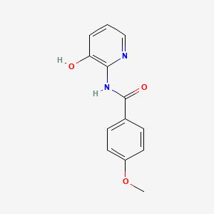 N-(3-hydroxy-2-pyridinyl)-4-methoxybenzamide