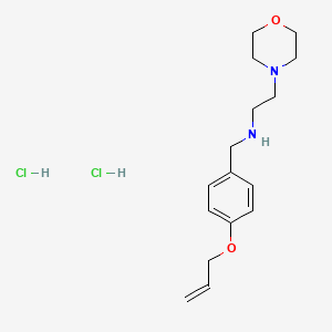 N-[4-(allyloxy)benzyl]-2-(4-morpholinyl)ethanamine dihydrochloride