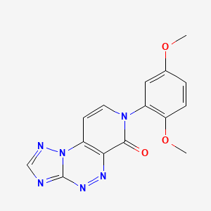 7-(2,5-dimethoxyphenyl)pyrido[4,3-e][1,2,4]triazolo[5,1-c][1,2,4]triazin-6(7H)-one