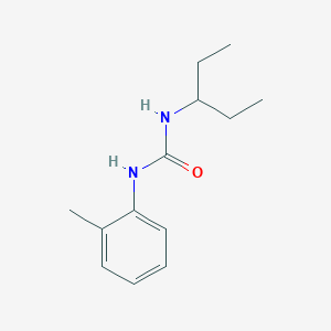 N-(1-ethylpropyl)-N'-(2-methylphenyl)urea