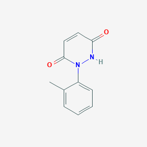 molecular formula C11H10N2O2 B5372854 6-hydroxy-2-(2-methylphenyl)-3(2H)-pyridazinone CAS No. 51126-01-3