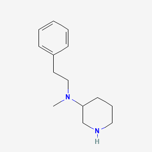 N-methyl-N-(2-phenylethyl)-3-piperidinamine