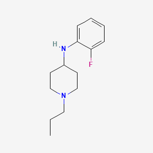 N-(2-fluorophenyl)-1-propyl-4-piperidinamine