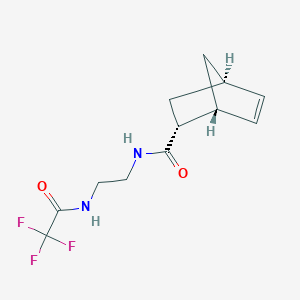 (1R*,2R*,4R*)-N-{2-[(2,2,2-trifluoroacetyl)amino]ethyl}bicyclo[2.2.1]hept-5-ene-2-carboxamide