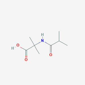 molecular formula C8H15NO3 B053732 N-Isobutyryl-2-methylalanine CAS No. 118728-63-5