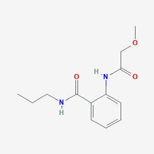 2-[(methoxyacetyl)amino]-N-propylbenzamide