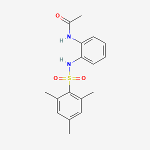 N-{2-[(mesitylsulfonyl)amino]phenyl}acetamide