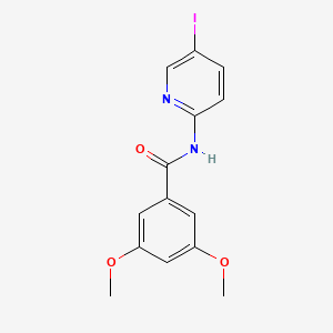 N-(5-iodo-2-pyridinyl)-3,5-dimethoxybenzamide