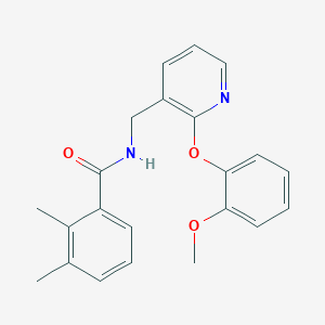 N-{[2-(2-methoxyphenoxy)pyridin-3-yl]methyl}-2,3-dimethylbenzamide