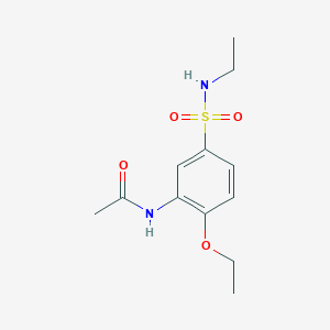 N-{2-ethoxy-5-[(ethylamino)sulfonyl]phenyl}acetamide