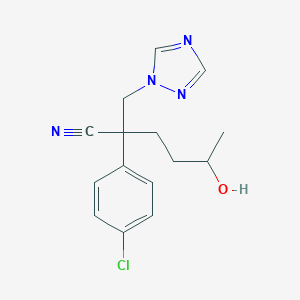 molecular formula C15H17ClN4O B053738 Myclobutanil hydroxide CAS No. 116928-93-9