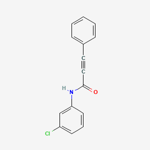 N-(3-chlorophenyl)-3-phenyl-2-propynamide