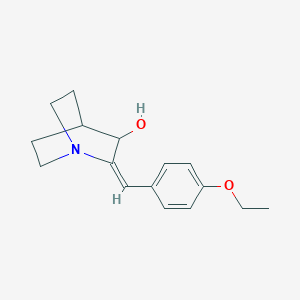 2-(4-ethoxybenzylidene)quinuclidin-3-ol