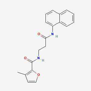 3-methyl-N-[3-(1-naphthylamino)-3-oxopropyl]-2-furamide
