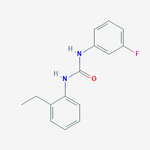 N-(2-ethylphenyl)-N'-(3-fluorophenyl)urea