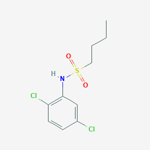 molecular formula C10H13Cl2NO2S B5375103 N-(2,5-dichlorophenyl)butane-1-sulfonamide 