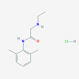 B537517 Monoethylglycinexylidide hydrochloride CAS No. 7729-94-4