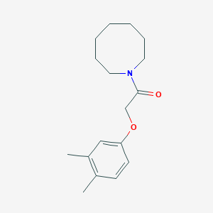 1-[(3,4-dimethylphenoxy)acetyl]azocane
