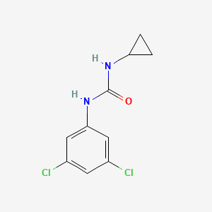 molecular formula C10H10Cl2N2O B5376065 N-cyclopropyl-N'-(3,5-dichlorophenyl)urea 